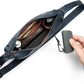 Bellroy Laneway Crescent Bag (everyday 2.5 liter mini crossbody bag with plenty of pockets and adjustable strap)' - BlueSteel