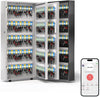 WeHere 360 Lock Box Wall Mount, APP Bluetooth/OTP/Wi-Fi/Fixed Code/Key Unlock, Smart Cabinet With Tag, Organizer Holder, Management Directory for Office, Valet, Realtor, Hotel