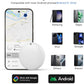 Air Tracker Tag for Android Smart Tag（Not for iOS）Air Tracker Tags-4 pack Android Work with Google Find Hub App Key Finder Bluetooth Tracker Item Locator for Purse, Keys, Luggage, Backpack, Pets，etc.