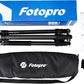 Fotopro Carbon Fiber Tripod 64 Inch 360 Degree Ball Head Quick Release Plate Camera Tripod Compatible with Canon Nikon Sony DSLR Camcorder, Black