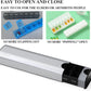 Extra Large Pill Organizer 7 Day, Aluminum Daily Pill Box, Weekly Travel Pill Case, Cute Pill Holder to Hold Vitamins, Medicines, Pills, Supplements