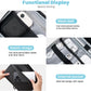 Electronics Organizer Bag, Portable Cable Organizer Case Travel Electronic Accessories Storage Case - Travel storage bag for Cables, Chargers, Phone, SD Cards - Black
