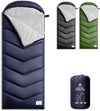 Sleeping Bags for Adults Cold Weather,Portable, Waterproof,Lightweight Camping Sleeping Bag for Tall Girls Boys with Compression Sack for Warm Camping, Hiking, Outdoor & Indoor