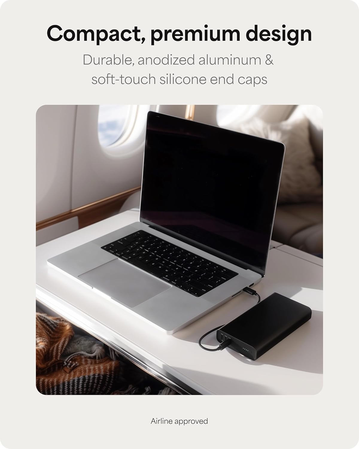 Mophie Powerstation Ultra 25,000mAh Laptop Power Bank (Gen 3) – 140W USB-C PD Fast Charging, Portable Charger for iPhone, iPad, MacBook Pro, Steam Deck, Nintendo Switch – Includes USB-C Cable - Roamly