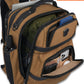 WELKINLAND 20-Pockets Travel Backpack, Carry-On luggage backpacks, 16-Inch laptop backpack for men, Expandable backpack with trolley sleeve, Travel backpack with shoe compartment