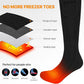 SNOW DEER Upgraded Rechargeable Electric Heated Socks,7.4V 2200mAh Battery Powered Cold Weather Heat Socks for Men Women,Outdoor Riding Camping Hiking Motorcycle Skiing Warm Winter Socks