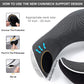 Travel Pillow, Best Memory Foam Neck Pillow Head Support Soft Pillow for Sleeping Rest, Airplane Car & Home Use (1Grey)