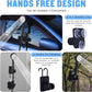 Spopal Portable Shower for Camping, [Upgraded] 10000mAh Rechargeable Camping Shower with 5 Adjustable Speeds,Premium LED Display, IPX8 Waterproof Outdoor Shower Kit for Hiking, Car, Pet, Travel