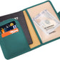 ZOPPEN Passport Holder Women, Passport Cover Travel Wallet Rfid Blocking Passport Wallet Cover Case Travel Essentials Document Organizer, Tea Green