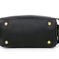 10" Premium Leather Toiletry Travel Pouch With Waterproof Lining Black Color | King-Size Handcrafted Vintage Dopp - Kit ~ Gift for Father's Day By Aaron Leather Goods - Roamly
