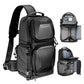 K&F Concept Camera Sling Bag Crossbody Bag Hardshell Camera Shoulder Backpack DSLR/SLR/Mirrorless Camera Case Photography Bags for Photographer