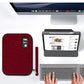Luxtude Cord Organizer Travel, Cable Organizer Bag, Portable Electronics Organizer, Travel Essentials for Cord Storage/Charger Storage/Cable Storag, Red