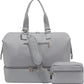 Weekender Bags for Women, Large Travel Duffel Bag with Shoes Compartment, Carry On Overnight Tote Bags with Toiletry Bags, Hospital Bags for Labor and Delivery - Roamly
