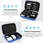 ProCase Hard Travel Electronic Organizer Case for MacBook Power Adapter Chargers Cables Power Bank Apple Magic Mouse Apple Pencil USB Flash Disk SD Card Small Portable Accessories Bag
