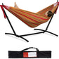PNAEUT Hammocks and Stand Double (Red)
