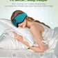 MUSICOZY Sleep Headphones Breathable Bluetooth Headband 3D Sleeping Headphones, Wireless Music Eye Mask Sleep Earbuds for Side Sleeper Women,Men Office Air Travel Cool Tech Gadgets Unique Gifts Green