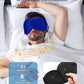 3D Contoured Sleep Mask with Bluetooth Headphones, Eye Masks for Sleep, Sleeping Mask with Ultra-Thin Stereo Speakers for Men, Women, Gifts - Blue