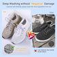 Large Shoe Bag for Washing Machine, Two-Zone Design, 2 Mesh Pockets, One-Step Wash for Complete Cleaning, Durable Invisible Zipper Sneaker Laundry Bag Home Dorm Essentials 9.45" x 13.8"