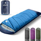 Sleeping Bags for Adults Cold Weather,Portable, Waterproof,Lightweight Sleeping Bag for Tall Girls Boys with Compression Sack for Warm Camping, Hiking, Outdoor & Indoor
