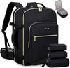 LOVEVOOK Travel Backpack for Women with Waist Strap,40L Cute Carry on Backpack Travels Essentials Personal Item Backpack for Traveling on Airplane,Large Carry on Luggage Travel Bag Flight Approved