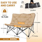 KingCamp Butterfly Chair Oversized XL Saucer Chair for Adults Padded Folding Comfy Camping Chairs for Teens Kids 300lbs Heavy Duty with High Back for Bedroom Living Room Dorm Rooms Outdoor Patio Lawn