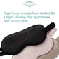 Mulberry Soft Silk Eye Mask for Sleeping with Ear Plugs & Luxury Bag - Cooling Night Eye Covers Face Mask for Women - Blindfold Travel Eye Mask Blocking Out Light - Champagne