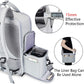 CADeN Camera Backpack w/ 15.6" Laptop Compartment, USB Charge Port, Tripod Holder, Rain Cover Compatible for Sony Canon Nikon