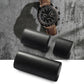Oirlv Premium Leather Watch Roll Travel Case 2-Slot Watch Box for Men and Women Storage & Organizer Display, Anniversary Birthday（Black）