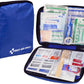 First Aid Only 299 Piece All-Purpose Emergency First Aid Kit for Home, Office, Car, Apartment, Dorm, and Camping, Travel-Friendly Compact Pouch Fits in Backpacks, Suitcases, Cabinets, and Drawers