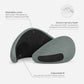 Ostrichpillow Go Neck Pillow, Travel Pillows for Airplanes, Premium Memory Foam Travel Pillow, 360º Ergonomic Design, Asymmetrical Sides, Travel Bag Included, Washable Modal Cover