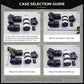 Lykus HC-5120 Waterproof Hard Case with Wheels and Customizable Foam, Interior Size 20.3x11.3x7.3 inch, Suitable for camera, lens, drone, mic, flashlight, projector, electronics, tools, and more