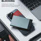 VULKIT Pop up Card Holder Minimalist Credit Card Holder RFID Blocking Slim Metal Card Case for Men or Women(Space Grey)