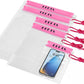 HEETA 5-Pack Clear Waterproof Dry Bag, Water Tight Cases Pouch Dry Bags for Camera Mobile Phone Maps, Kayaking Boating Document Holder
