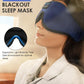 LC-dolida Sleep Headphones, Sleep Mask Bluetooth Wireless Music Eye Mask, Sleeping Headphones for Side Sleepers Sleep Mask with Bluetooth Headphones Ultra-Thin Stereo Speakers Perfect for Sleeping