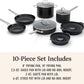 Calphalon® Hard-Anodized Nonstick 10-Piece Cookware Set