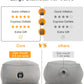 Sunany Inflatable Foot Rest Pillow for Travel, Kids/Adults Airplane Travel Pillow-Adjustable Height Cushions,for Kids to Sleep While Traveling,Suitable for Office, Home and Any Travell (1 Pack)