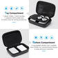 ProCase Hard Travel Electronic Organizer Case for MacBook Power Adapter Chargers Cables Power Bank Apple Magic Mouse Apple Pencil USB Flash Disk SD Card Small Portable Accessories Bag
