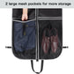 Zilink Upgrade 43" Garment Bag for Suit, Leather,Fur, Mink Coat and Sweater with 3.9" Gusset and Stable Buckles Heavy Duty, Hanging, Breathable, Foldable Travel and Wardrobe Clothes Protector
