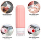 16 Pack Travel Bottles Set for Toiletries, Leakproof Travel Containers for Toiletries TSA Approved Silicone Travel Accessories Squeezable Refillable 3oz for Shampoo Conditioner Lotion