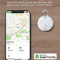 Reyke Smart Tag, Bluetooth Luggage Tracker, Works with Apple Find My (iOS Only), Item Locator for Key, Luggage, Backpack, Wallet, IP67 Waterproof, 4 Pack White