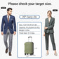 Kono 20 Inch Expandable Carry On Luggage with Spinner Wheels, Durable Hardside Luggage with Hidden Cup Holder, Lightweight Hard Shell Carry On Suitcase Airline Approved with TSA Lock(Green)