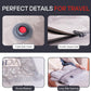 VMstr 9 Pack Vacuum Storage Bags for Travel, Carry-on Size Space Saver Bags for Luggage Clothes and Clothing Compression Packing, High Pressure Electric Pump(D/C Power)