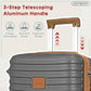 Joyway 28 Inch Luggage with Spinner Wheels, Lightweight Hard Shell Large suitcase, 3 Piece Luggage Sets with TSA Lock