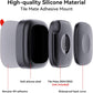2 Pack for Tile Life360 Mate 2024/2022 Bluetooth Tracker Adhesive Mount, Silicone Waterproof Case with 3M Adhesive Sticker Stick on Car/Bike/Luggage, Hidden Tile Mate Full Protective Holder Anti-Lost
