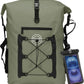 STOVER 5/10/25/30/40/55L Waterproof Backpack- Floating Dry Bag for Kayaking, Travel, Beach, Hiking, & Camping, Men/Women