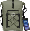 STOVER 5/10/25/30/40/55L Waterproof Backpack- Floating Dry Bag for Kayaking, Travel, Beach, Hiking, & Camping, Men/Women