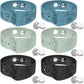 Motion Sickness Bands Anti Nausea Acupressure Wristband Sea Sickness Wristbands Nausea Bands（3Pairs-Bule+Beryl+Black）