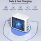 50W USB C Wall Charger Block, 2Pack 5-Port C Charger Fast Charging Block Dual PD Power Adapter&QC 3.0 Wall Plug Multiport Type C Charging Cube Brick for iPhone 16/15/14/13/12 Pro Max, iPad,Samsung - Roamly