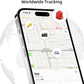 [Apple MFi Certified] Air Tracker Tags 4 Pack (iOS Only), Bluetooth Tracker for Apple Find My, Replaceable Battery, Key Finder and Item Locator Smart Tag for Keys, Bags, Luggage, Pets, Wallet
