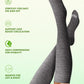Bamboo Viscose Compression Socks for Women Men 2 Pairs 15-20mmHg Knee High Compression Socks Travel Nurse